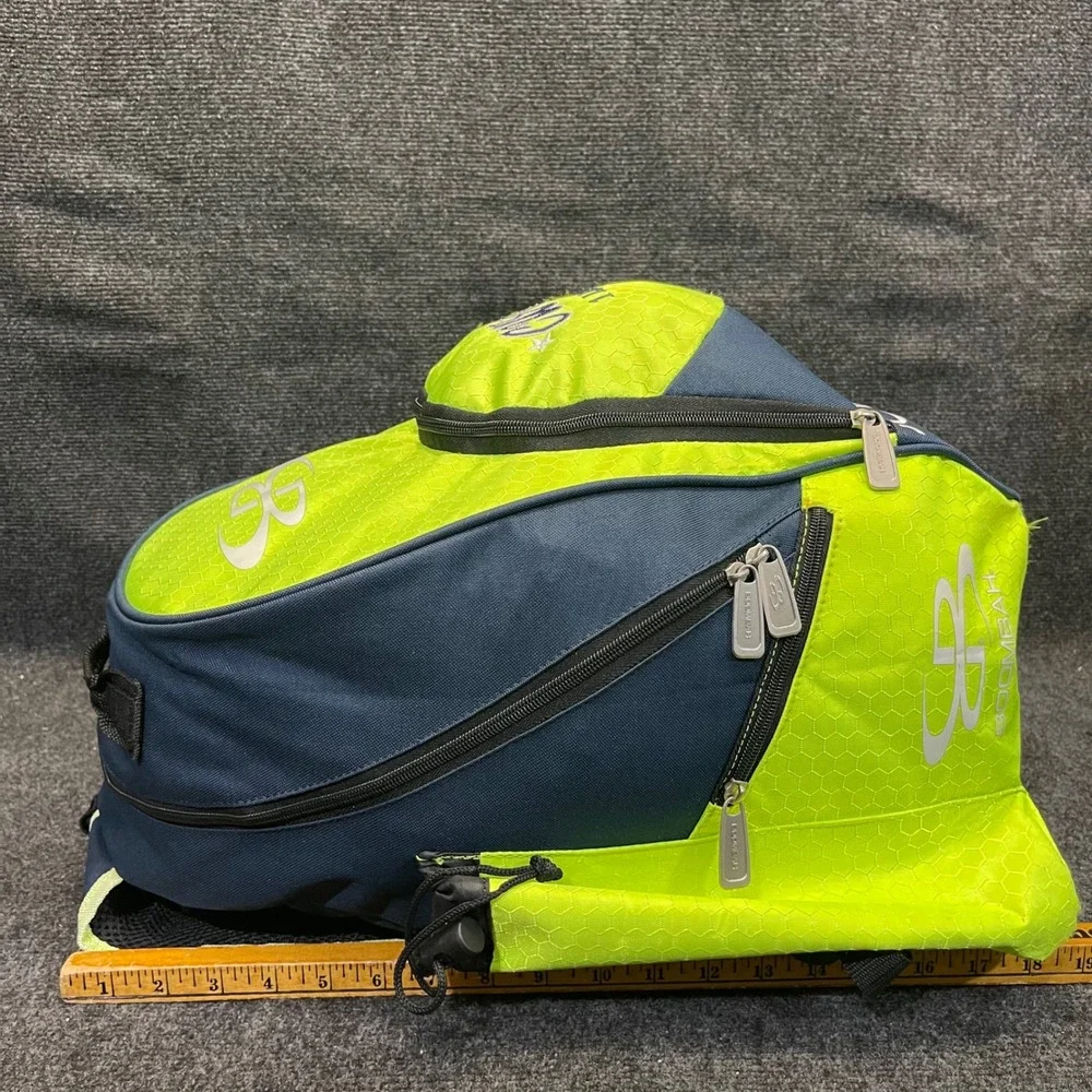 Boombah G360 Tyro‎ Lime Green/Navy Baseball / Softball BatPack Bat Bag Backpack